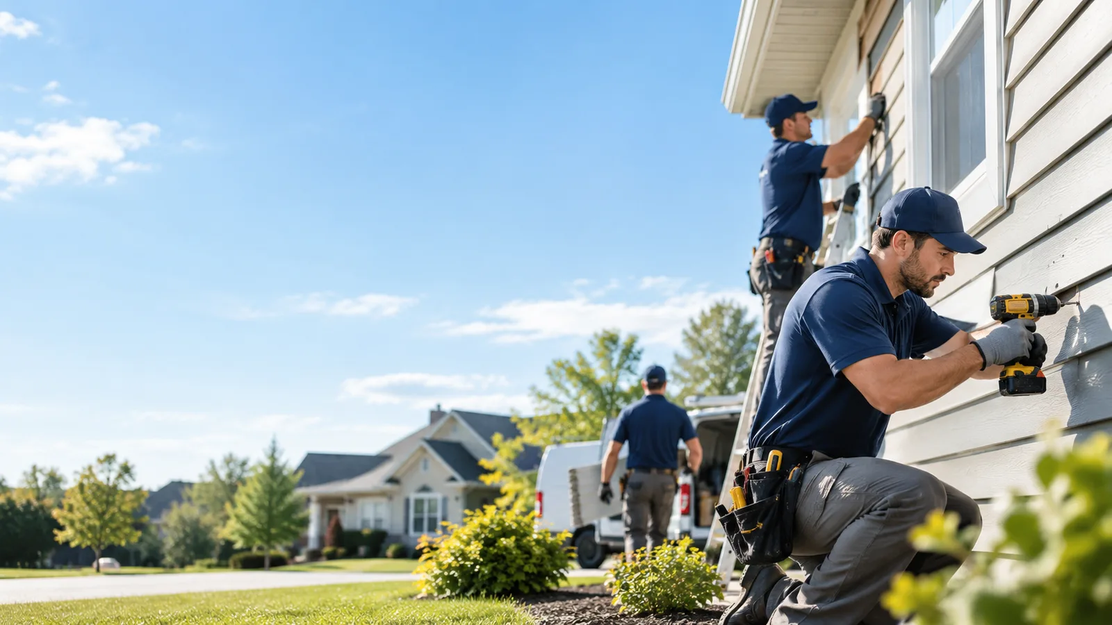 Cracked Siding Repair in Given, WV